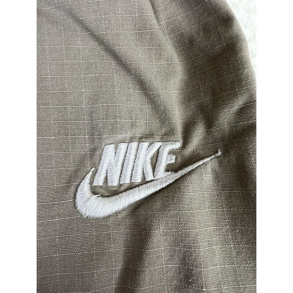 Nike Mens Large Beige Relaxed Fit Club Woven Cargo Ripstop Pants DX0613-247